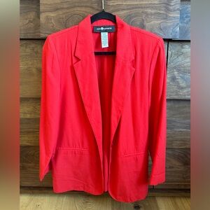 Red blazer
